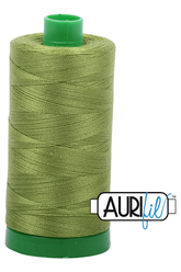 Aurifil Mako 40wt 2-ply Cotton 1000 m 1094 yd. spool - 2888 Fern Green